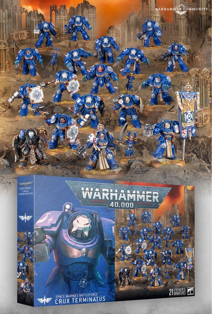 ウォーハンマー　スペースマリーン　バトルフォース　クルックステルミナトゥス