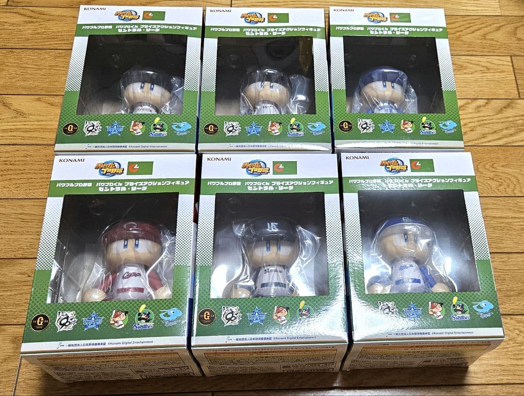 KONAMI 　パワプロくん　セリーグ　 6球団コンプ　セット
