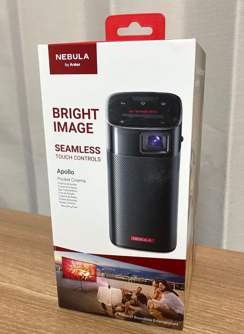 Nebula Apollo プロジェクター　Anker BLACK