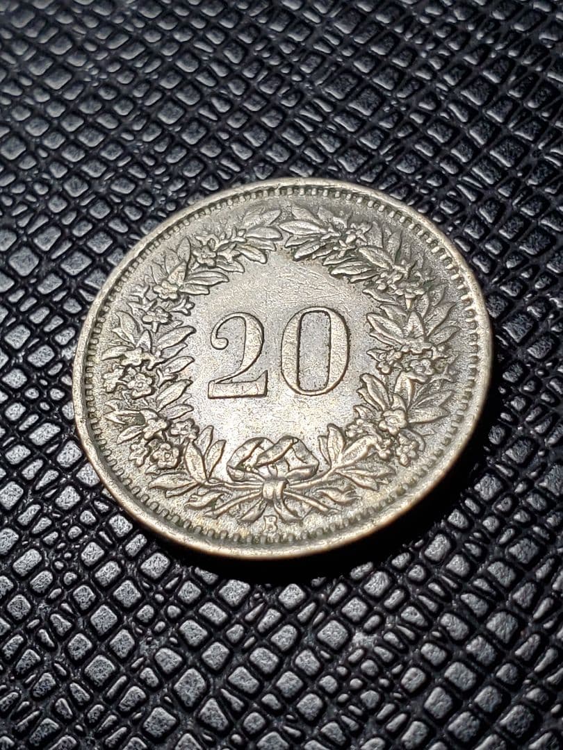 1336. 美品 1969年 スイス 20ラッペン 白銅貨 コイン - メルカリ