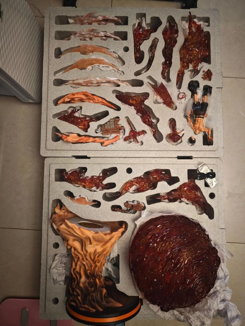 ワンピース 大炎戒炎帝 ポートガス・D・火拳のエース ガレージキット