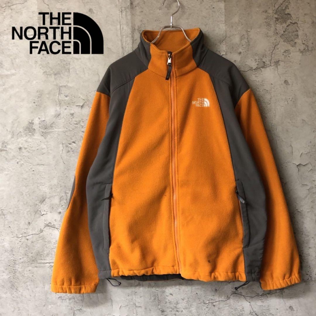 美品　ザノースフェイス　フリースジャケット　ジップインジップ　ブルゾン　メンズL