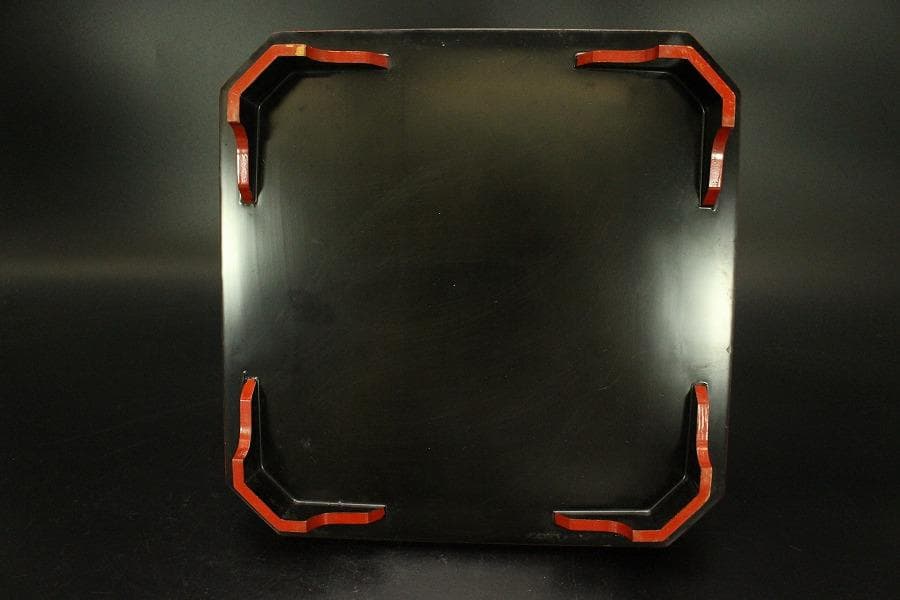 中国美術 色絵 女人紋 筆架 香合 六件 朱塗盆 文房四宝 まとめて(A726