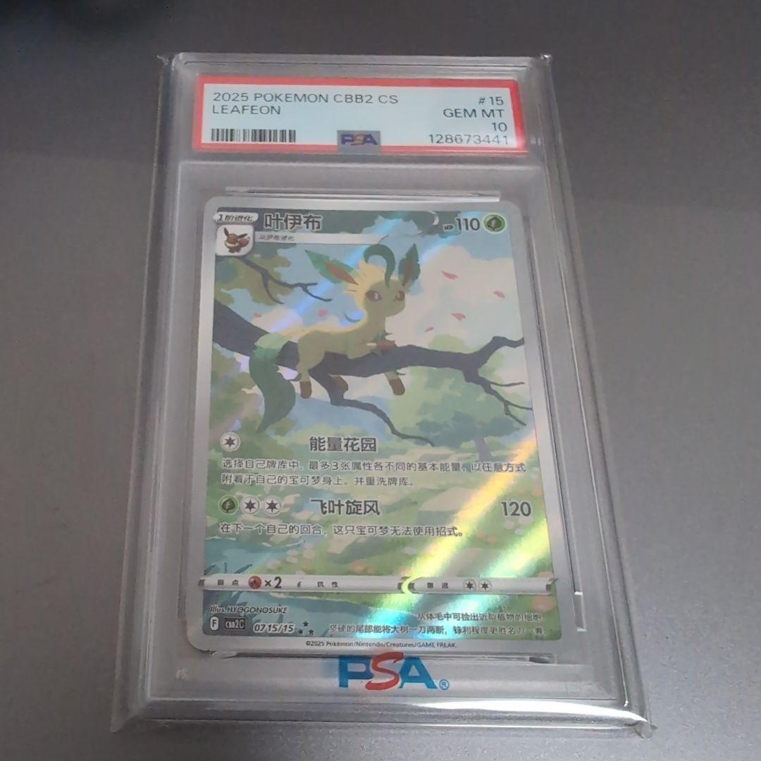 ワンオーナー品　リーフィア　中国　AR PSA10
