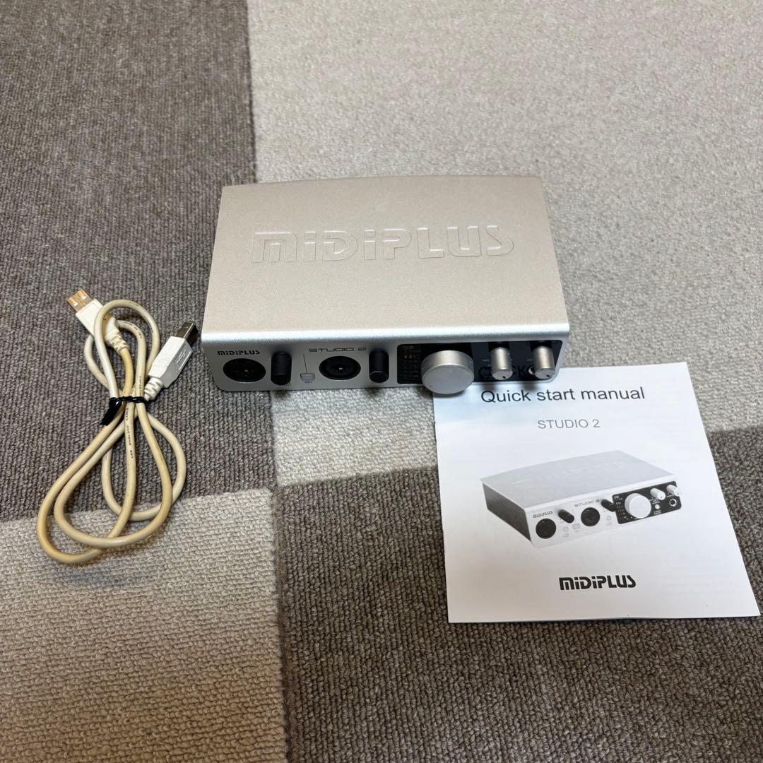 MiDiPLUS Studio 2 USBオーディオインターフェイス