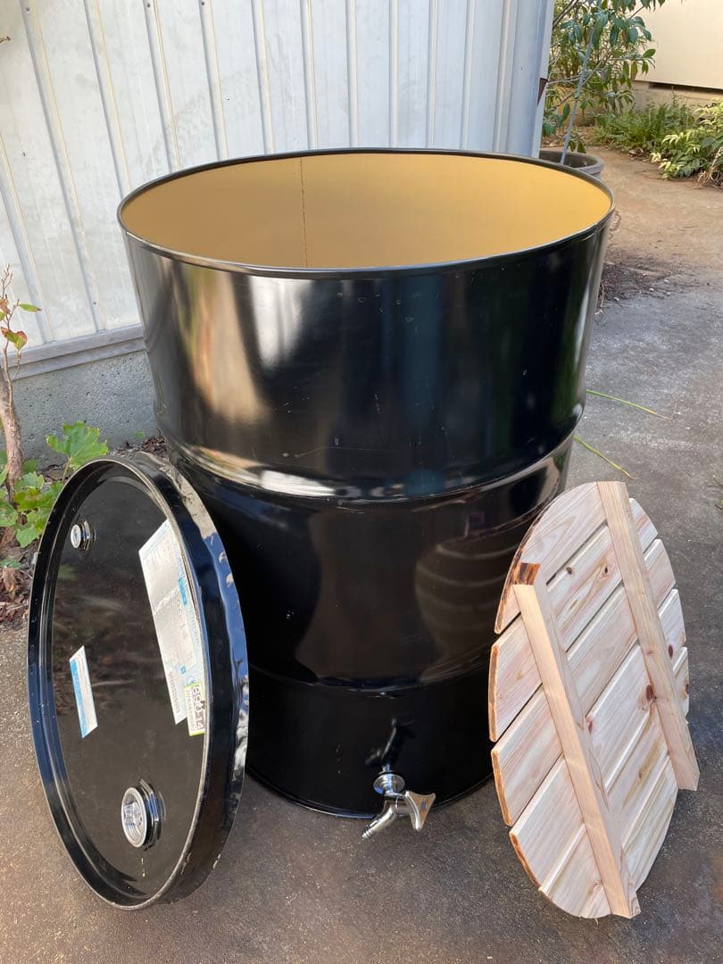 キャニオン ドラム缶風呂 排水蛇口とすのこ付き 2個 ドラム缶風呂 排水蛇口とすのこ付き - メルカリ