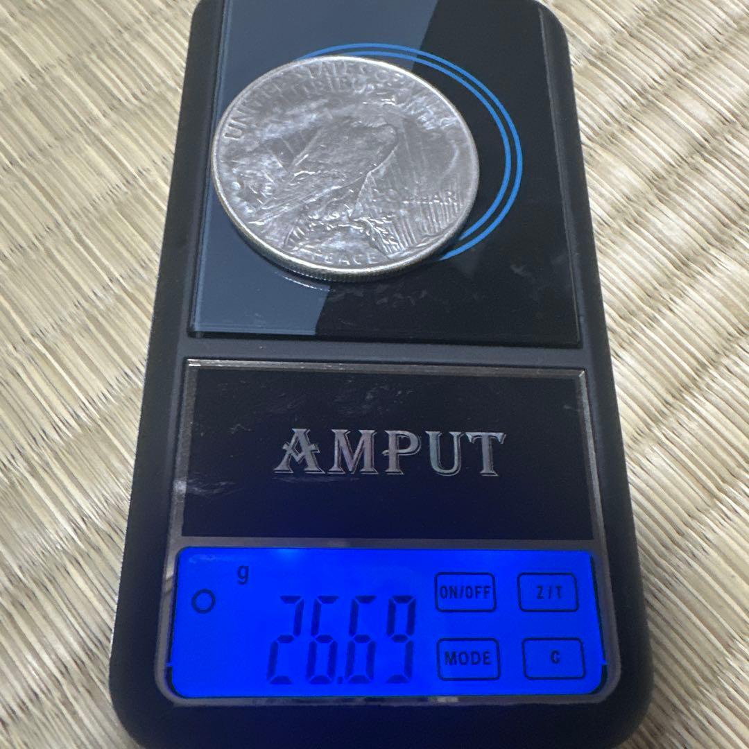 激レア！ピースダラー1ドル銀貨 美品