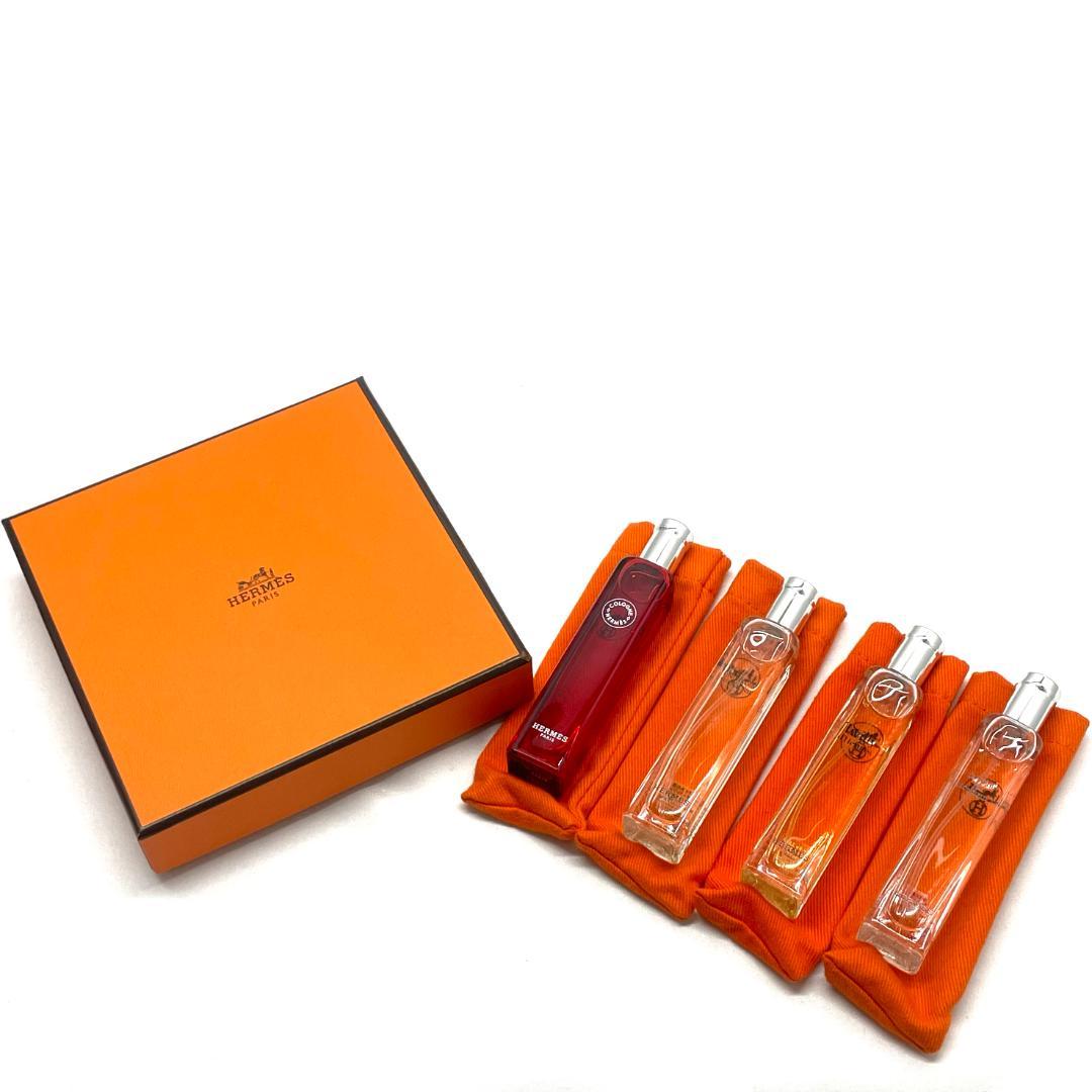 Y512-728　HERMÈS エルメス ミニ香水4本セット