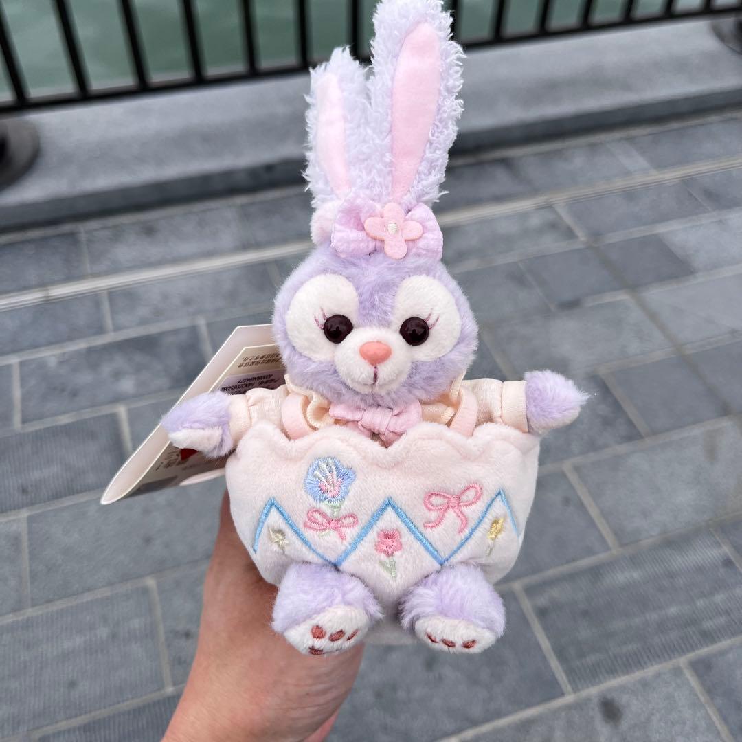 上海ディズニー 春日 イースター ステラルー ぬいぐるみキーチェーン