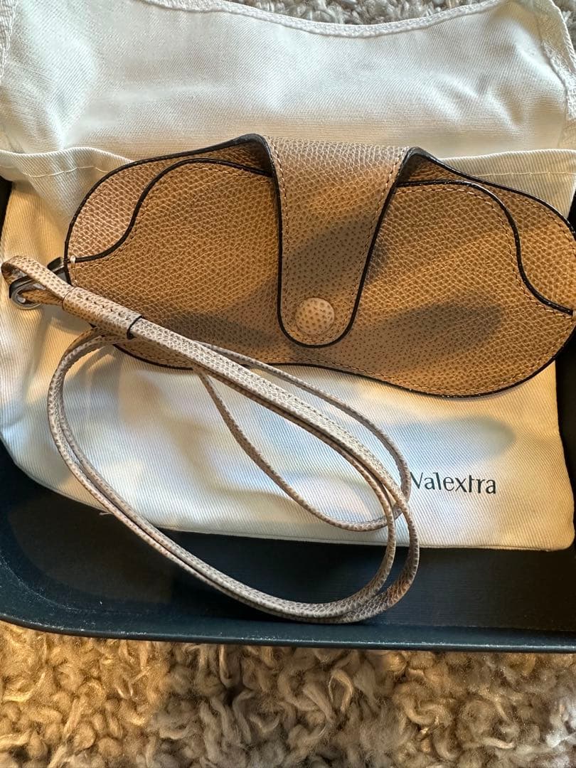新品未使用　valextra メガネケース