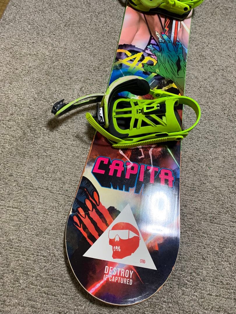 CAPITA スノーボード ビンディング付き　オフトレ　ウルトラフィアー　151