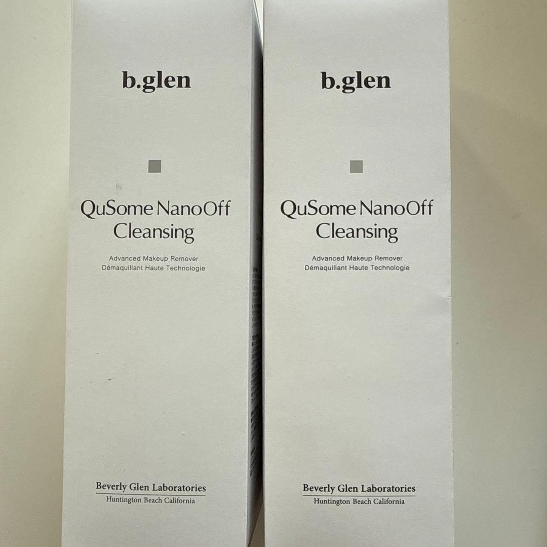 クレンジング・メイク落とし b.glen QuSome NanoOff Cleansing 160g