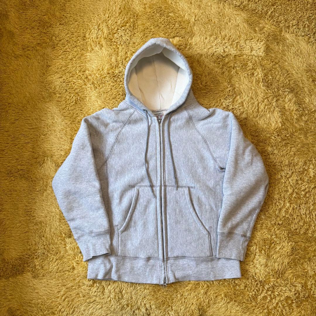 CAMBER USA製 肉厚 サーマル ダブルジップ M