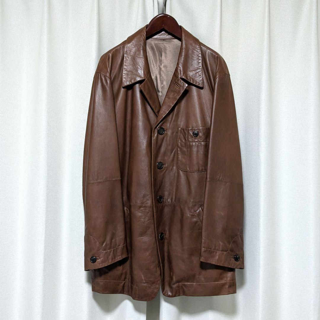 ジャケット・アウター FW1992 ISSEY MIYAKE Leather Jacket