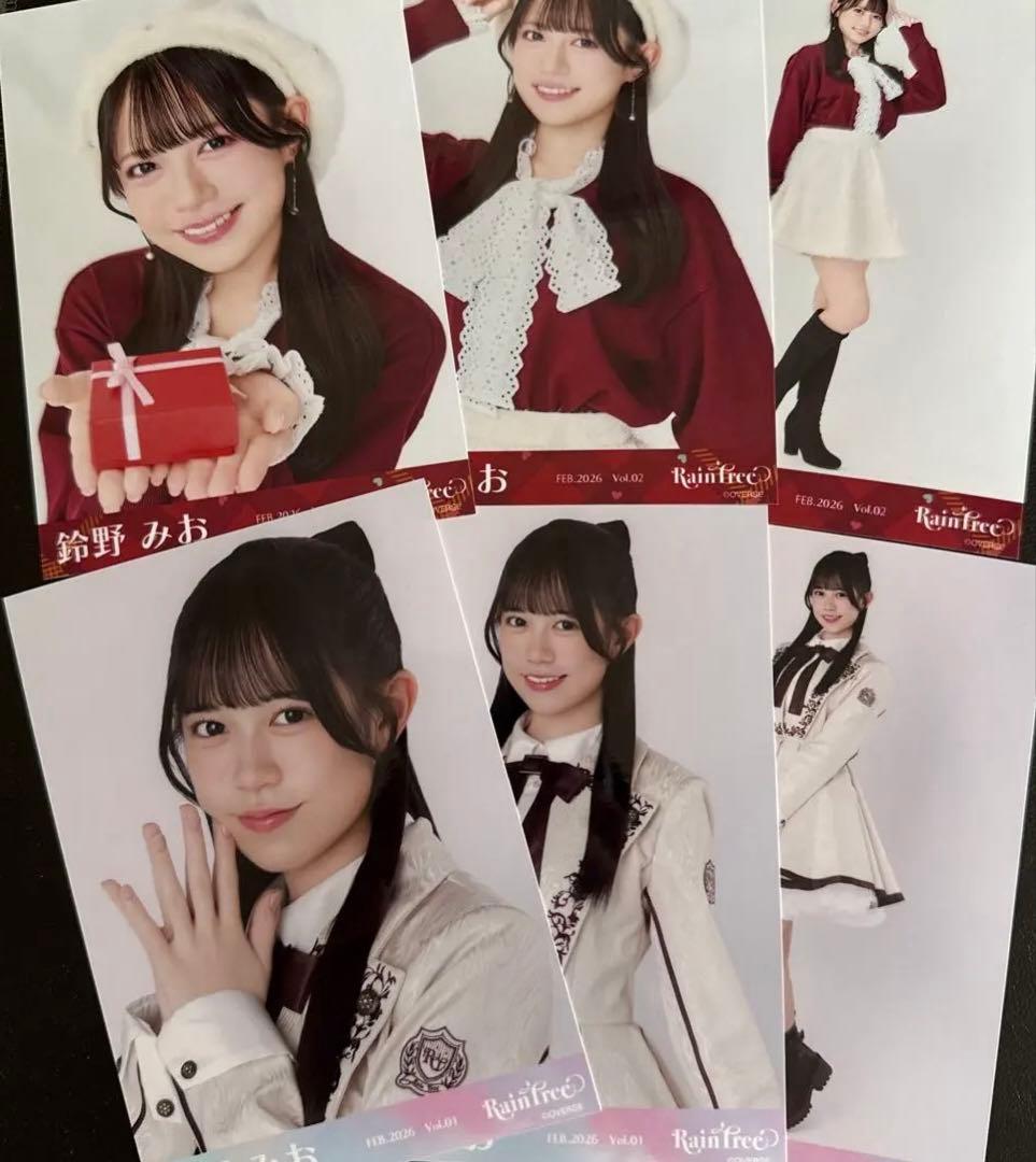 RainTree 鈴野みお 生写真 コンプ - メルカリ