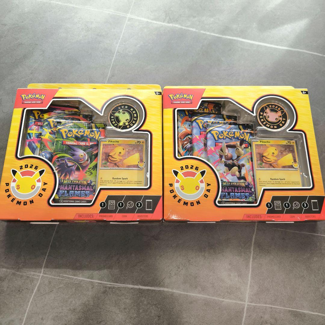 限定品 ポケモンデイ2026 コレクションボックス 30周年 2BOXセット