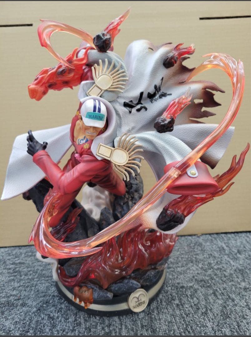 (ジャンク)ワンピース 赤犬 フィギュア アカイヌ 高さ約40cm