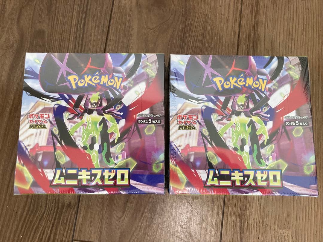 ポケモンカードゲーム ムニキスゼロ MEGA 2Box(シュリンク付き)