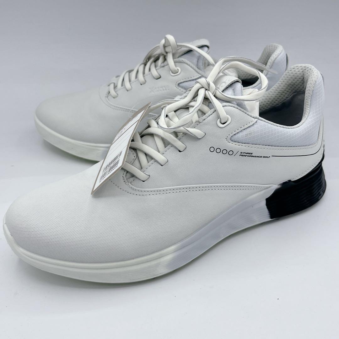 新品未使用　ecco エコー 【24.5】 ゴアテックス ゴルフシューズ