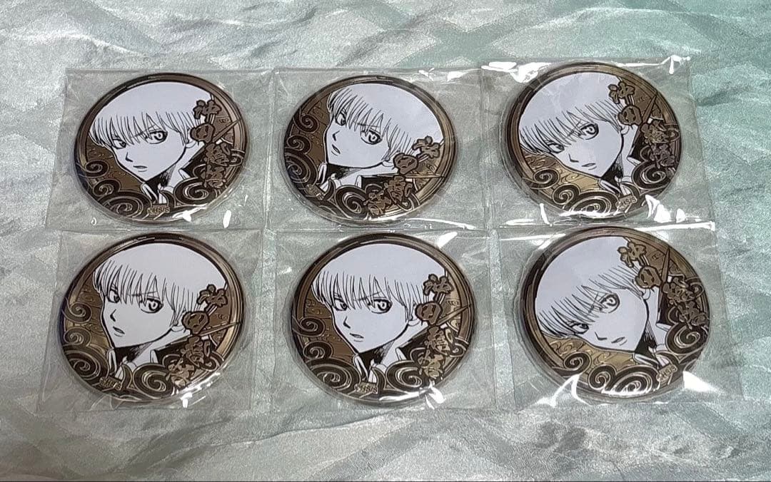 沖田総悟 シルバーソウル缶バッジ 銀魂 銀魂展 はたちのつどい 缶