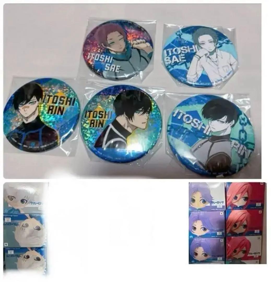 ブルーロック　プライズ　フィギュア　SEGA セガ　缶バッジ　糸師　凛　冴