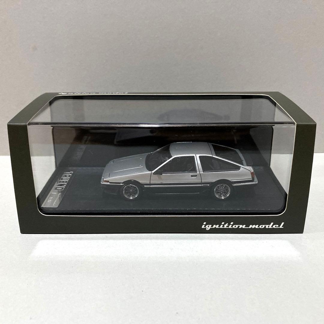 1/43 イグニッションモデル　AE86 GT Apex シルバー/ブラック