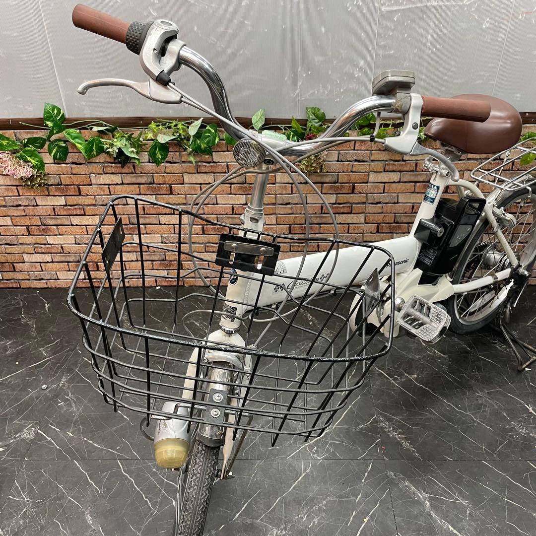 分解配送【94】電動自転車 Panasonic Casual vivi ホワイト - メルカリ