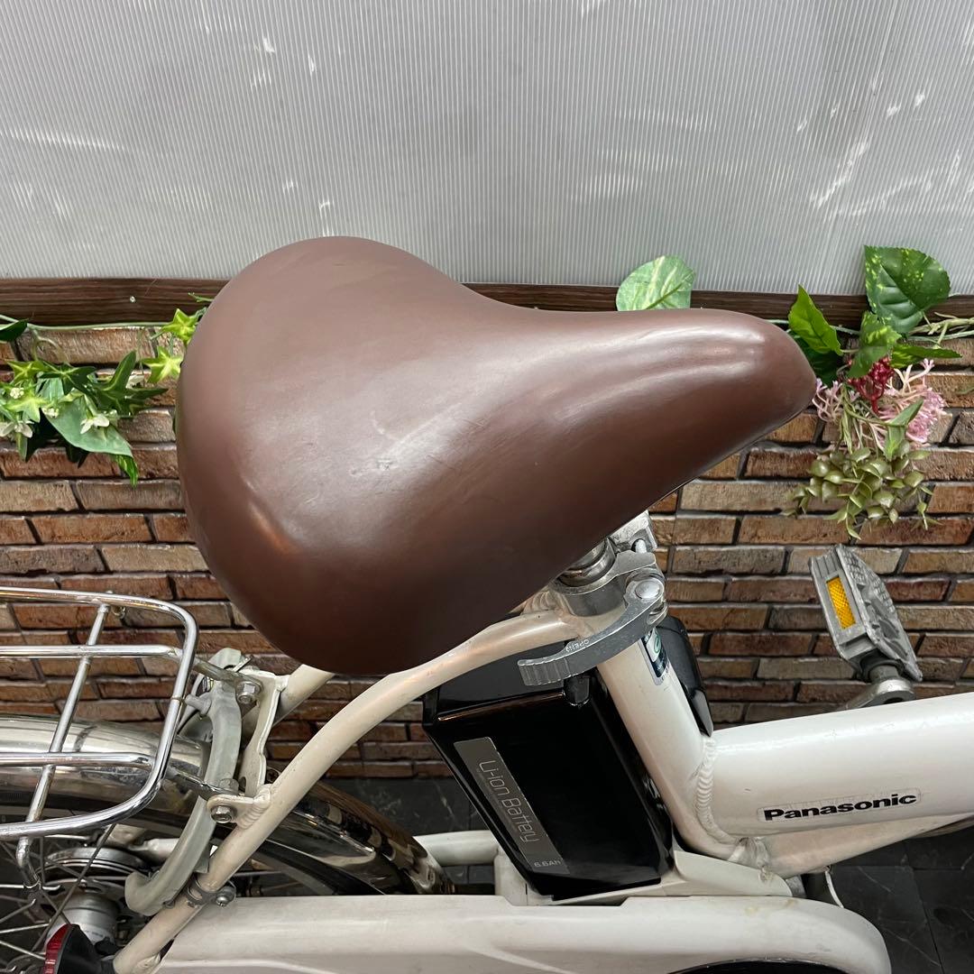 分解配送【94】電動自転車 Panasonic Casual vivi ホワイト - メルカリ
