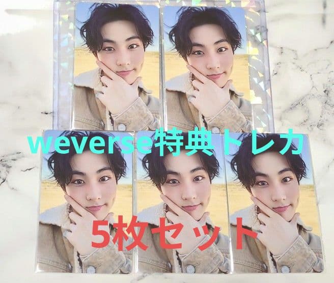 ジョンウォン weverse特典トレカ 5枚セット　thesin vanish