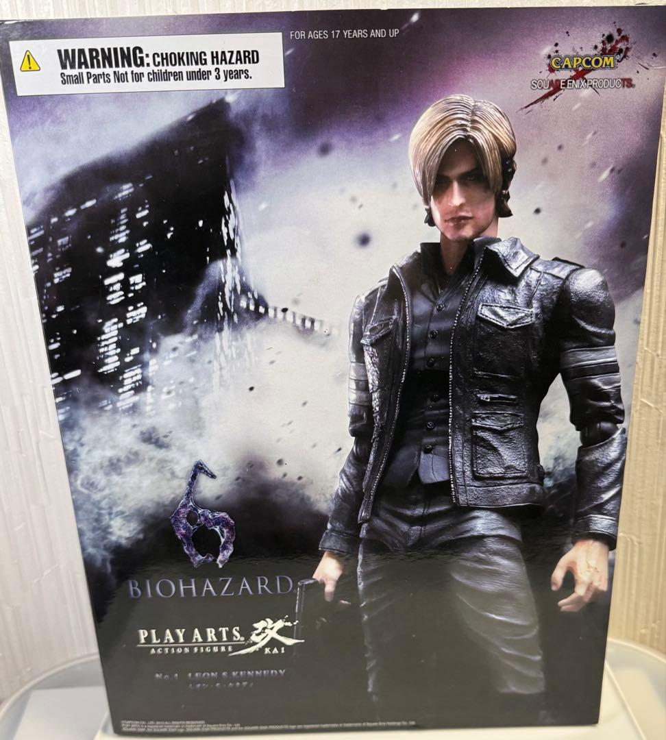 未開封バイオハザード6 プレイアーツ改 レオン アクションフィギュア