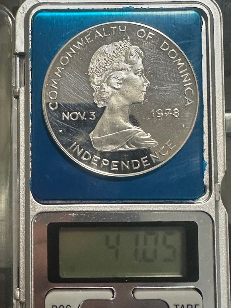 1000円から‼️】 ドミニカ共和国 1978年 20ドル 銀貨 - メルカリ