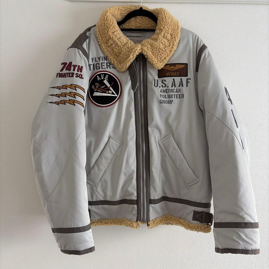AVIREX アメリカ空軍スタイル ジャンパー 74TH FIGHTER SQ.