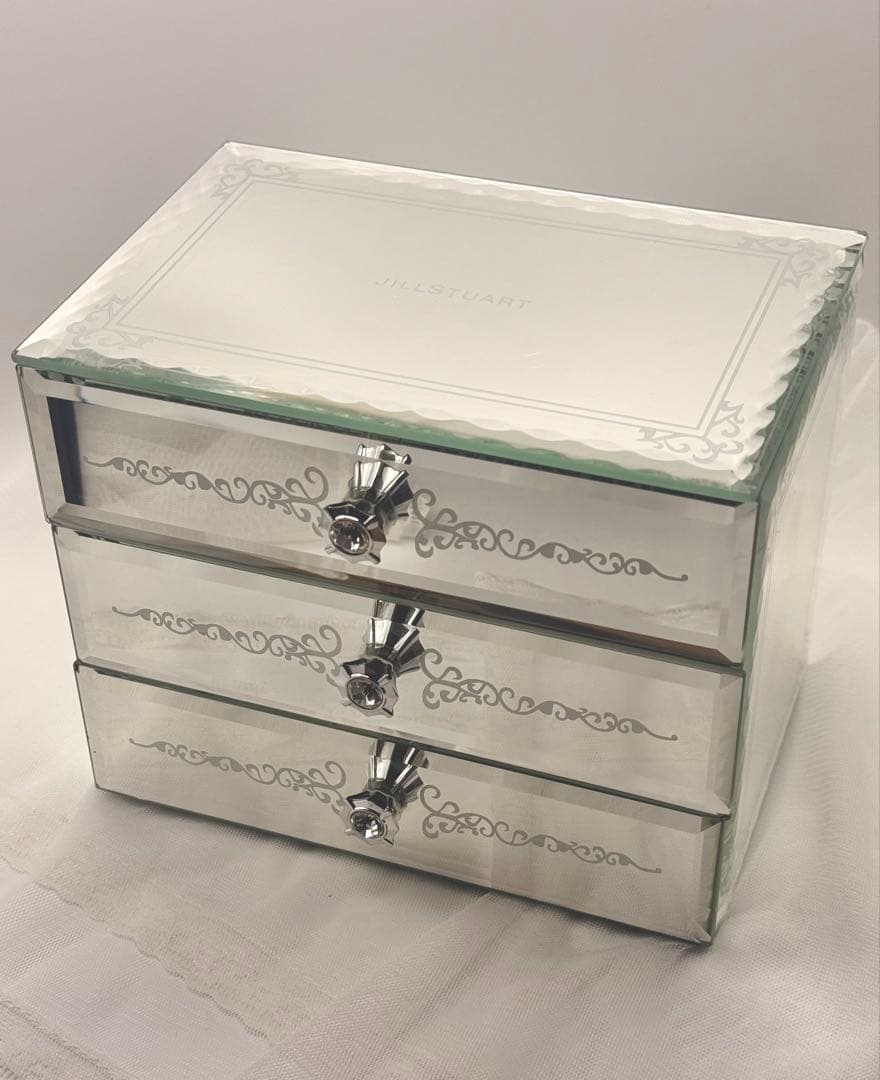 JILLSTUART 非売品 全面鏡張り ジュエリーボックス JILLSTUART ジルスチュアート ノベルティ 小物入れ ミラー ジュエリー
