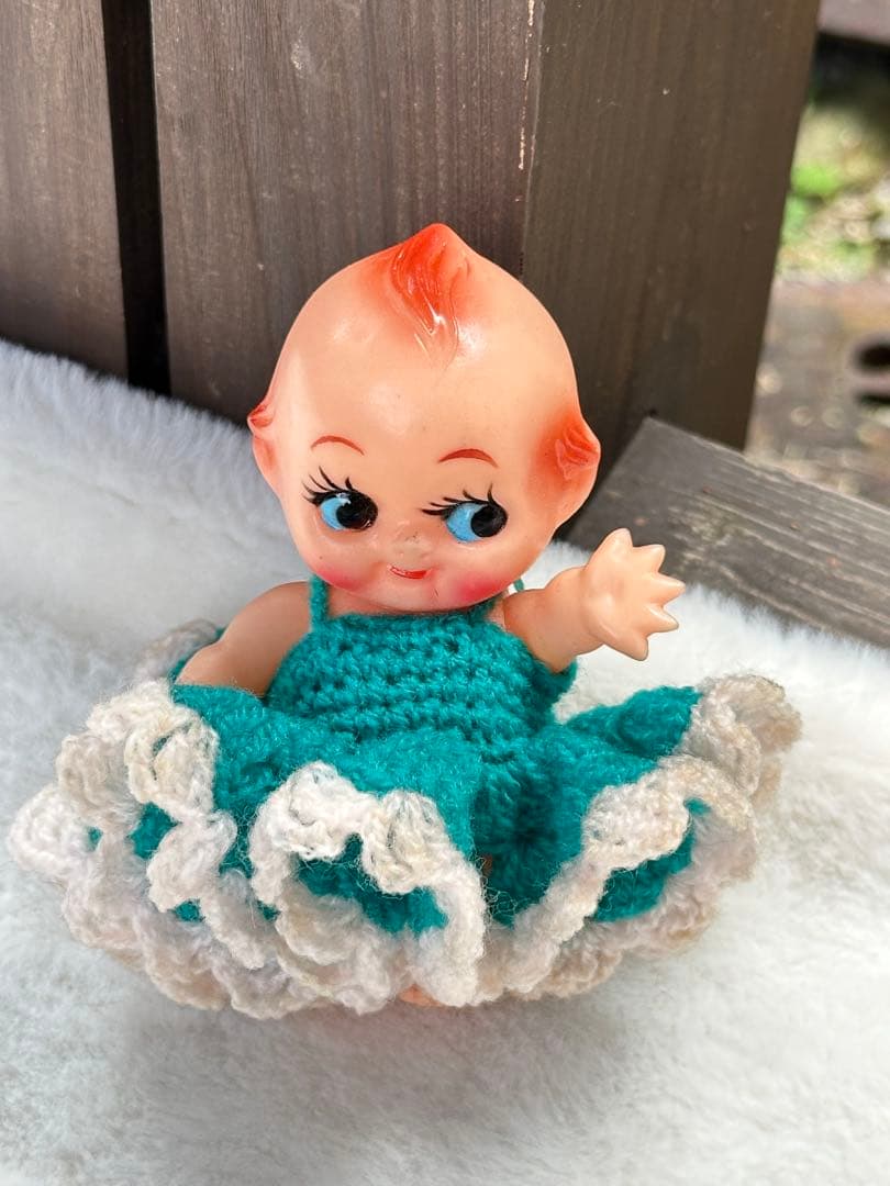 昭和レトロ キューピー人形 3体セット 日本製 当時物 お人形セット