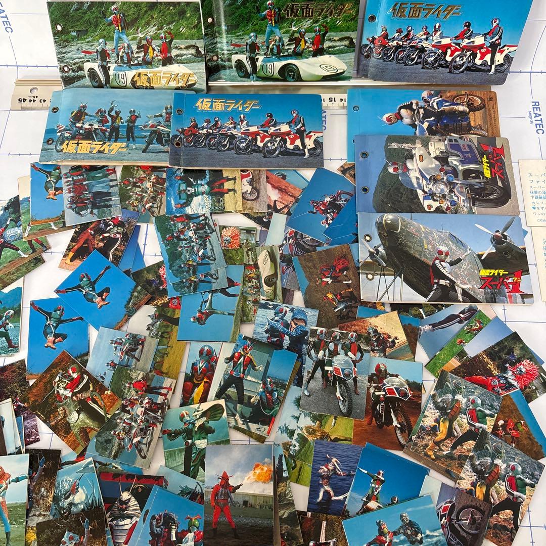 山勝 仮面ライダーカード アルバム 昭和 駄菓子屋 - メルカリ
