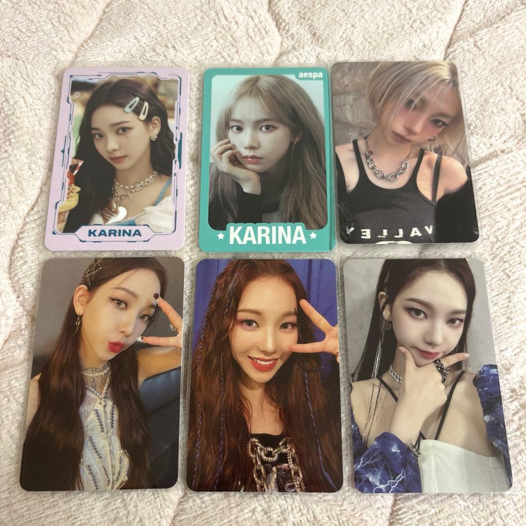 aespa カリナ トレカ ラントレ まとめ売り セット - メルカリ