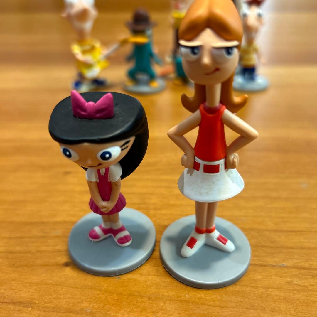 希少】フィニアスとファーブ フィギュアセット - メルカリ