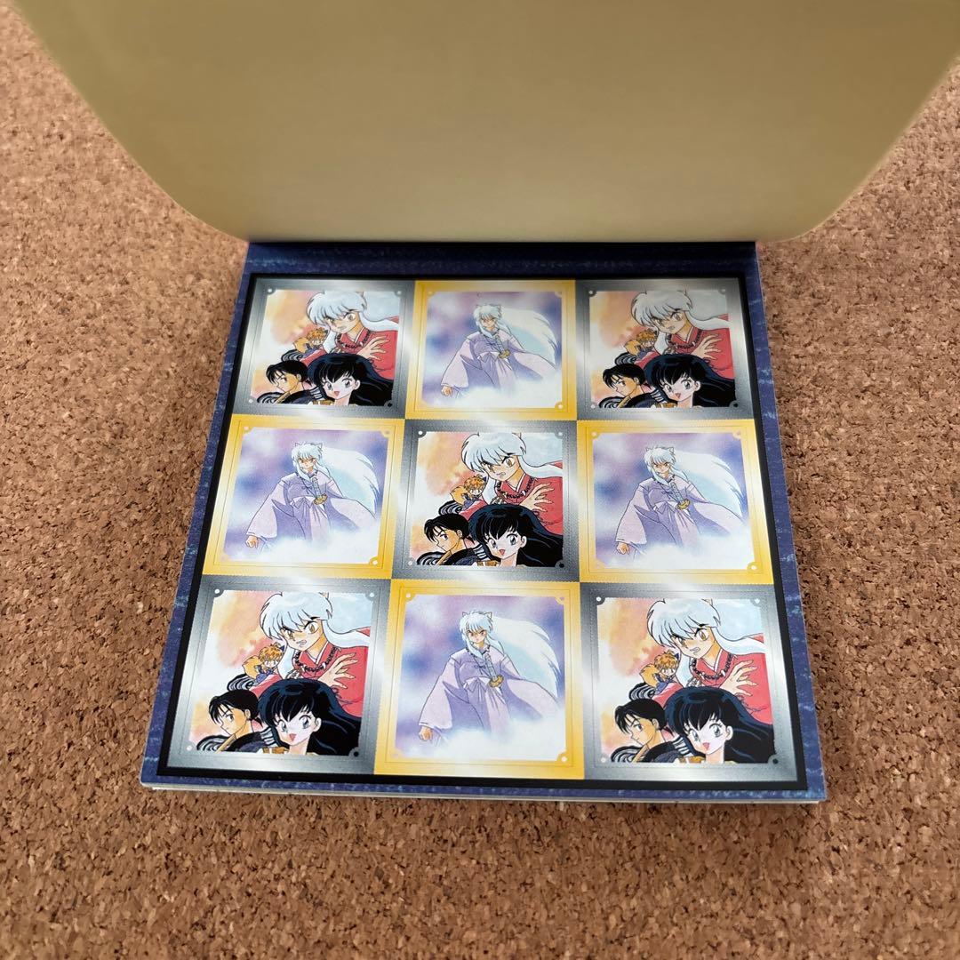 希少】犬夜叉 まるごとシールブック ジャンボシール 7点セット レア