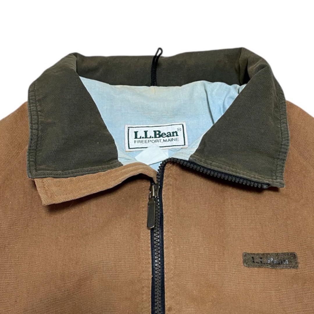 vintageL.L.Beanダックジャケットスイングトップ短丈USAタグ90s