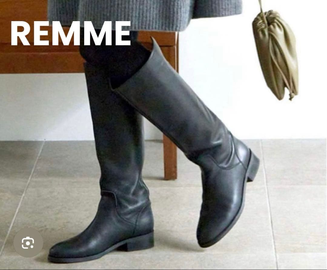 Mii⭐SALE中✨ REMME スローブイエナ バックスリットロングブー