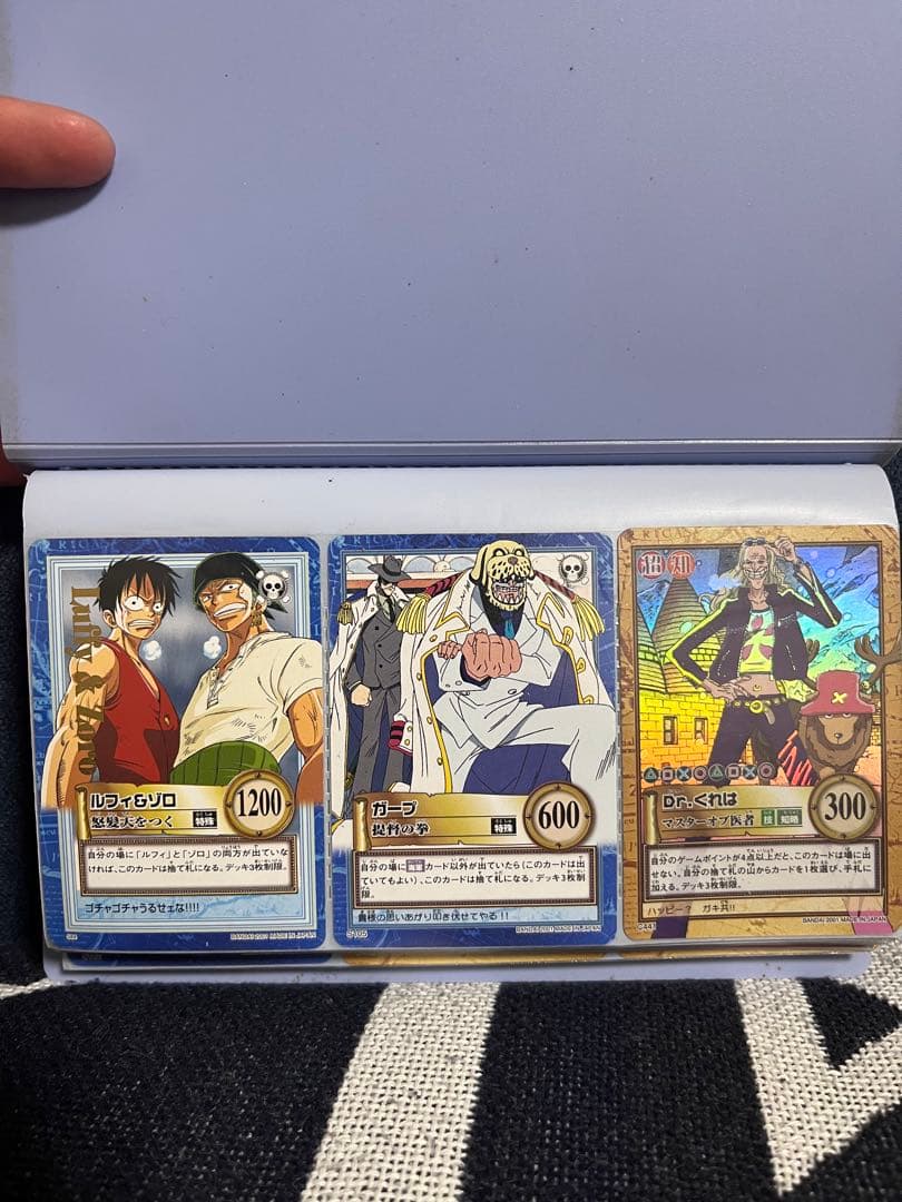 カードダス　初期　ワンピース トレーディングカードセット
