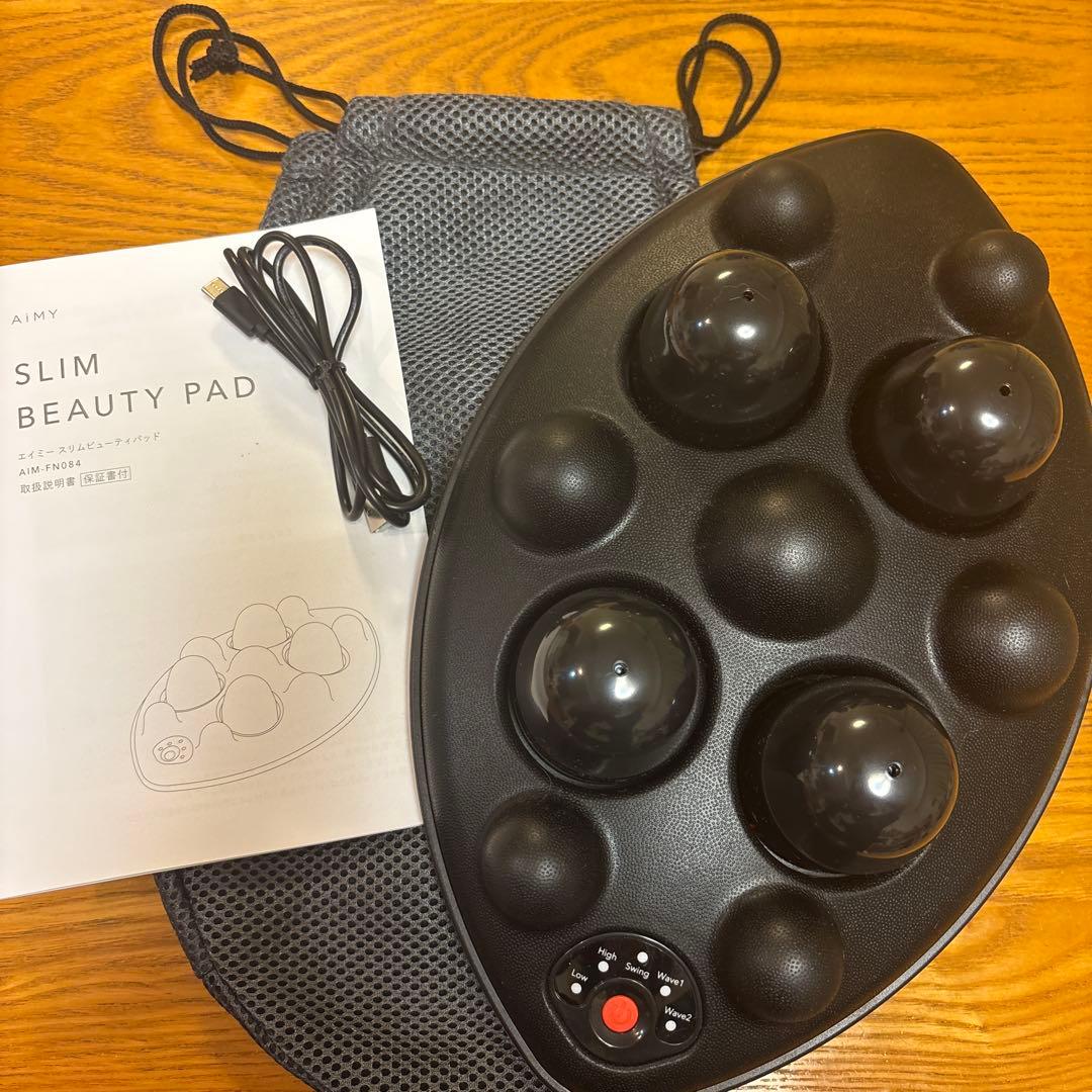 「美品」エイミースリムビューティパッド A IM-FN084 スリムビューティPAD - メルカリ