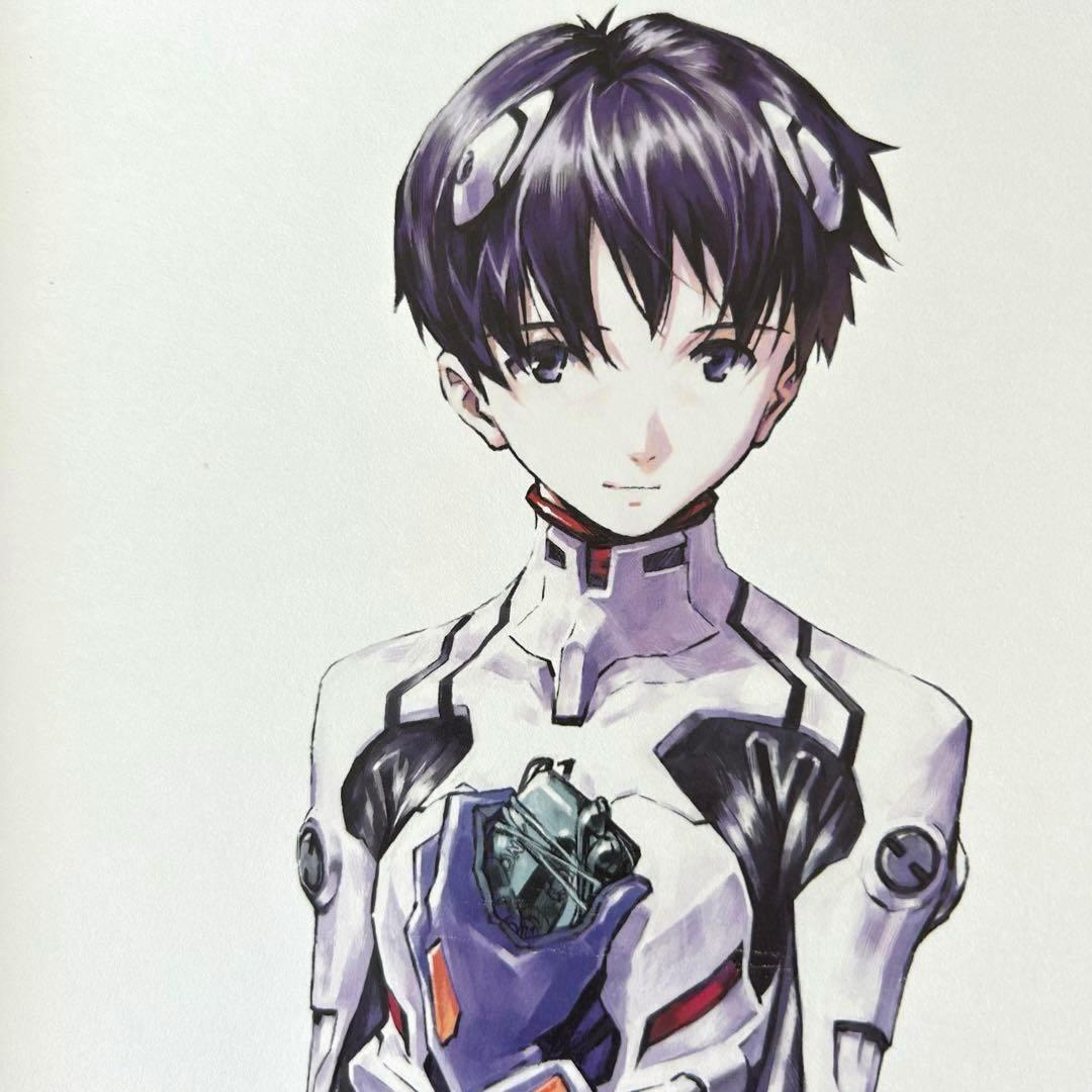 愛蔵版限定特典 非売品 複製原画 碇シンジ エヴァンゲリオン 貞本義行