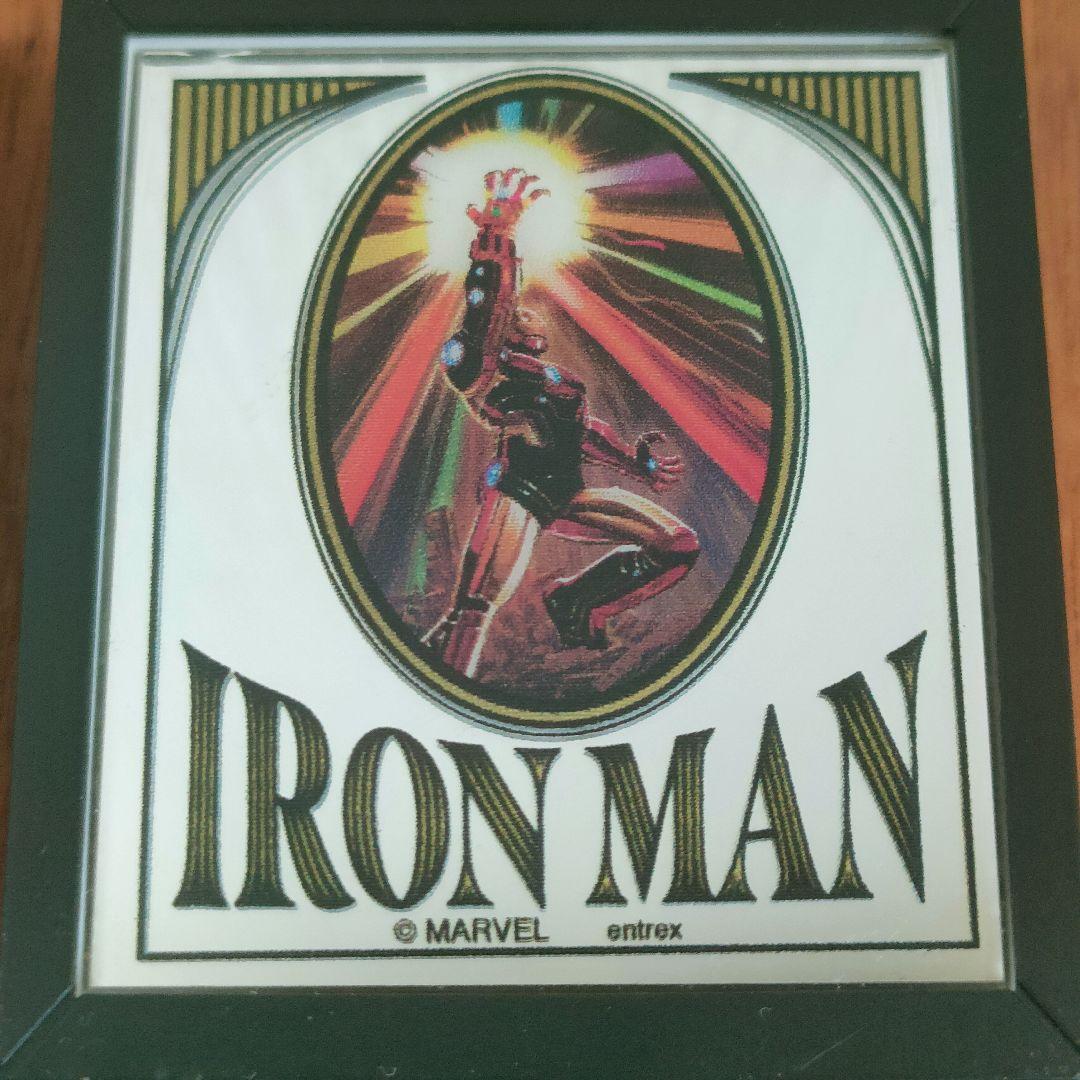 MARVEL フレームマグネットミラー アイアンマン ブラックパンサー 4つ