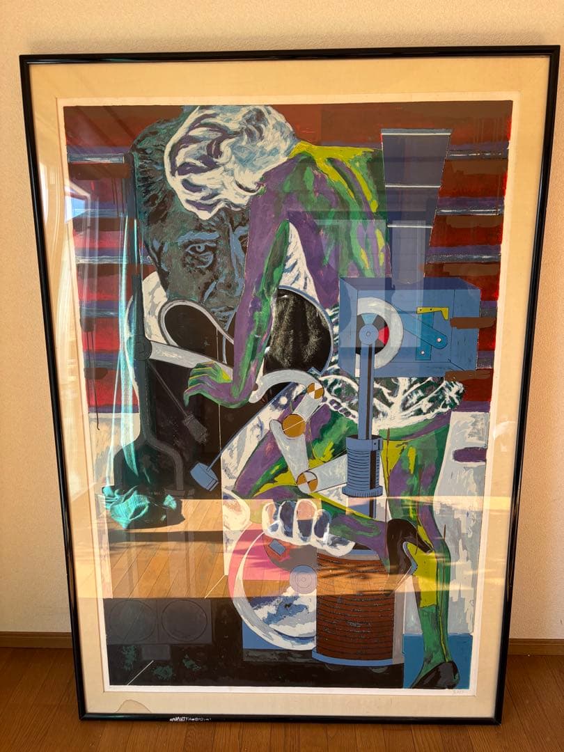 現代アート シルクスクリーン 横尾忠則 Yahoo!オークション - 横尾忠則シルクスクリーンポスター