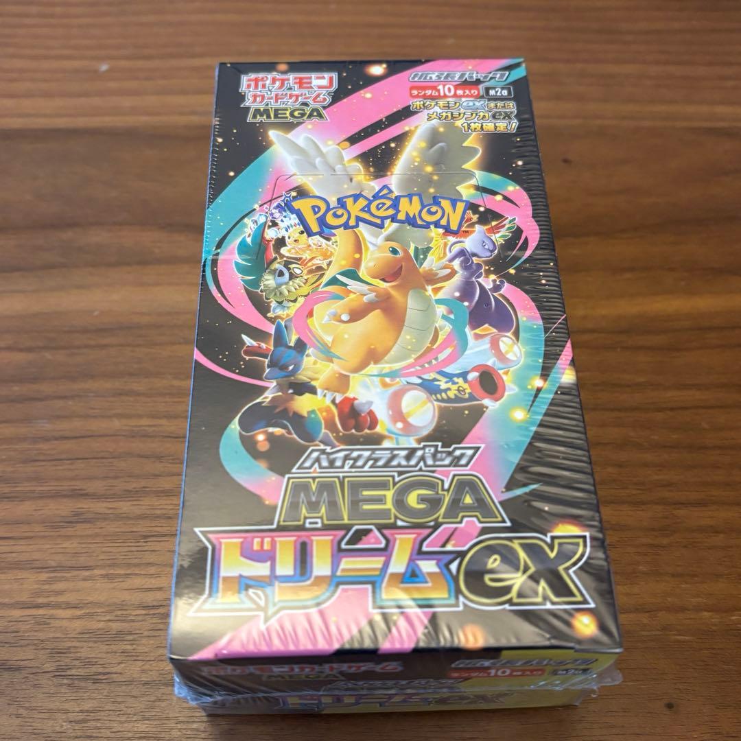 MEGAドリームex 1box シュリンク付き MEGA ドリームEX シュリンク付き1BOX新品未開封 - メルカリ