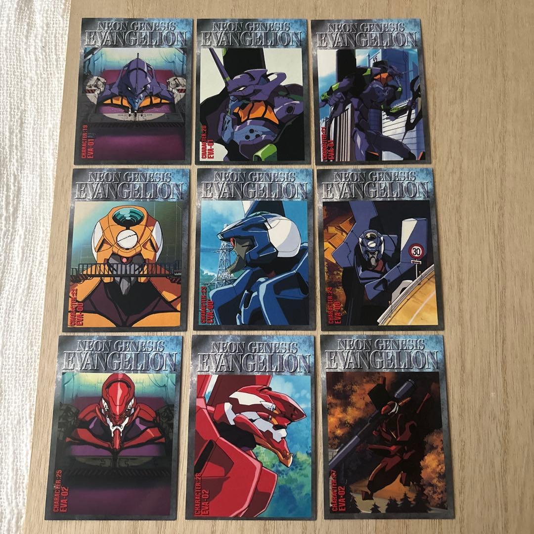 新世紀エヴァンゲリオン「EVANGELION」カードダスマスターズⅠ CH9枚③