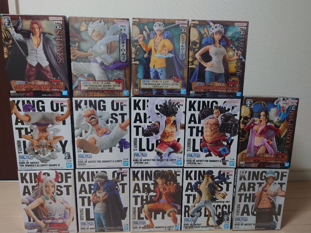 【未開封】ワンピース KING OF ARTIST フィギュア 他全１４個セット