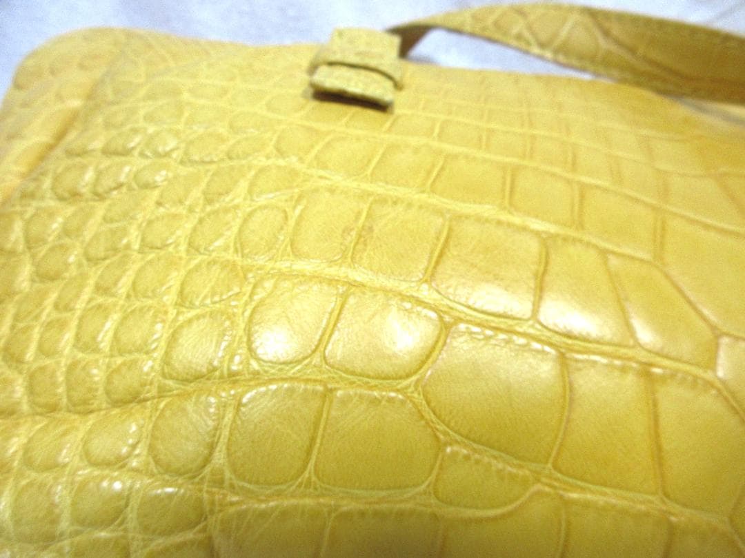 FERMODA クロコダイル レザー イタリア製 ボストンバッグ 未使用品