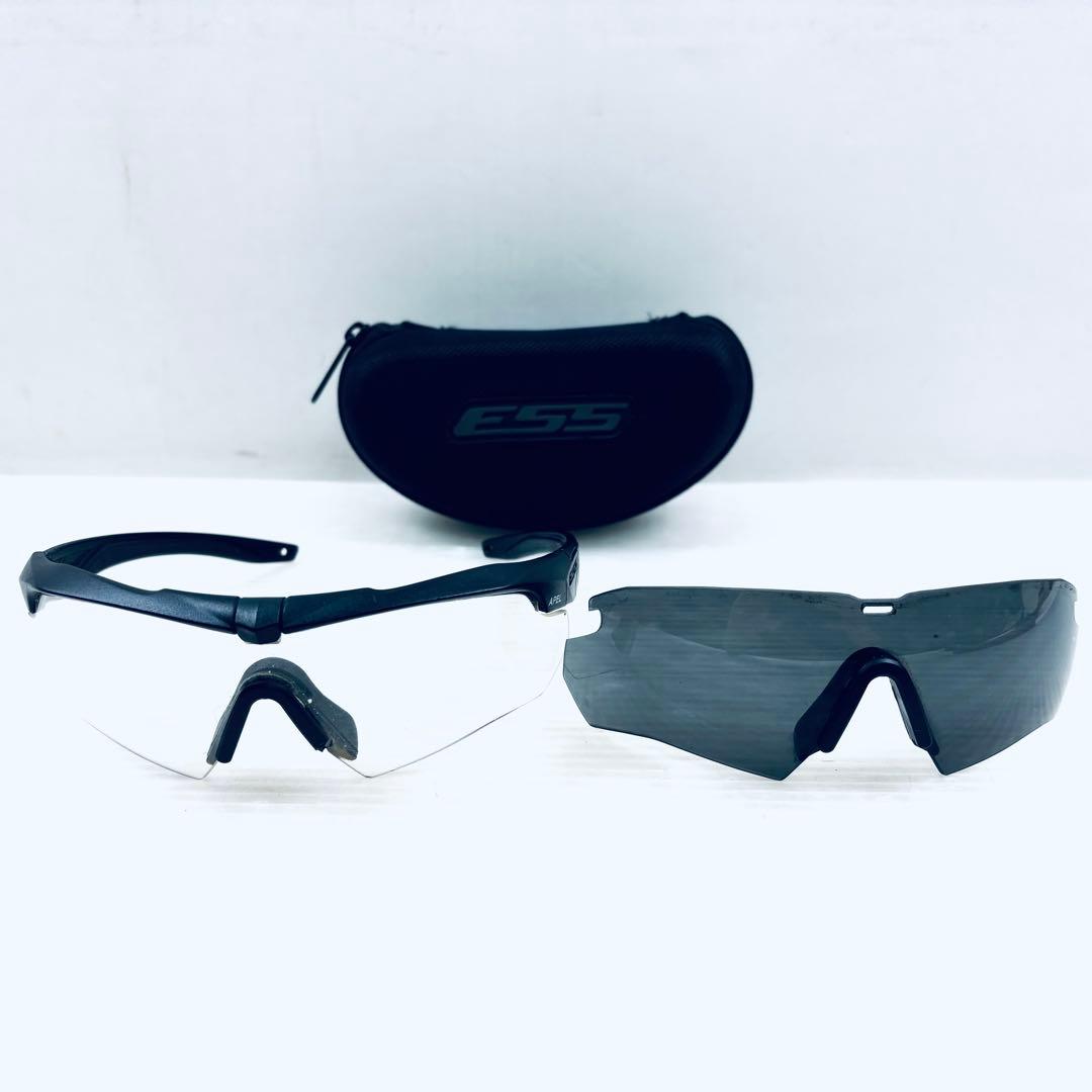 【米軍放出品】ESS CROSSBOW ミリタリーゴーグル　サングラス　ケース付